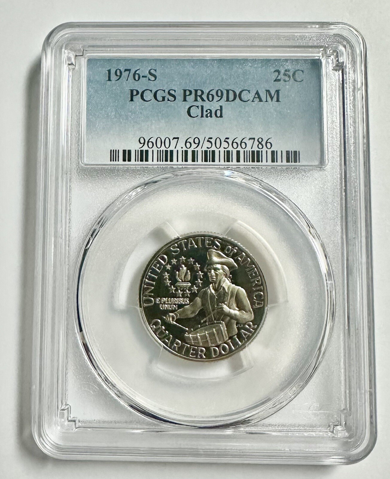 1776-1976 Bicentennial Quarter Washington PCGS PR 69 Deep Cameo Uncirculated 25c 1776-1976 Bicentennial Quarter Washington PCGS PR 69 Deep Cameo Uncirculated 25c