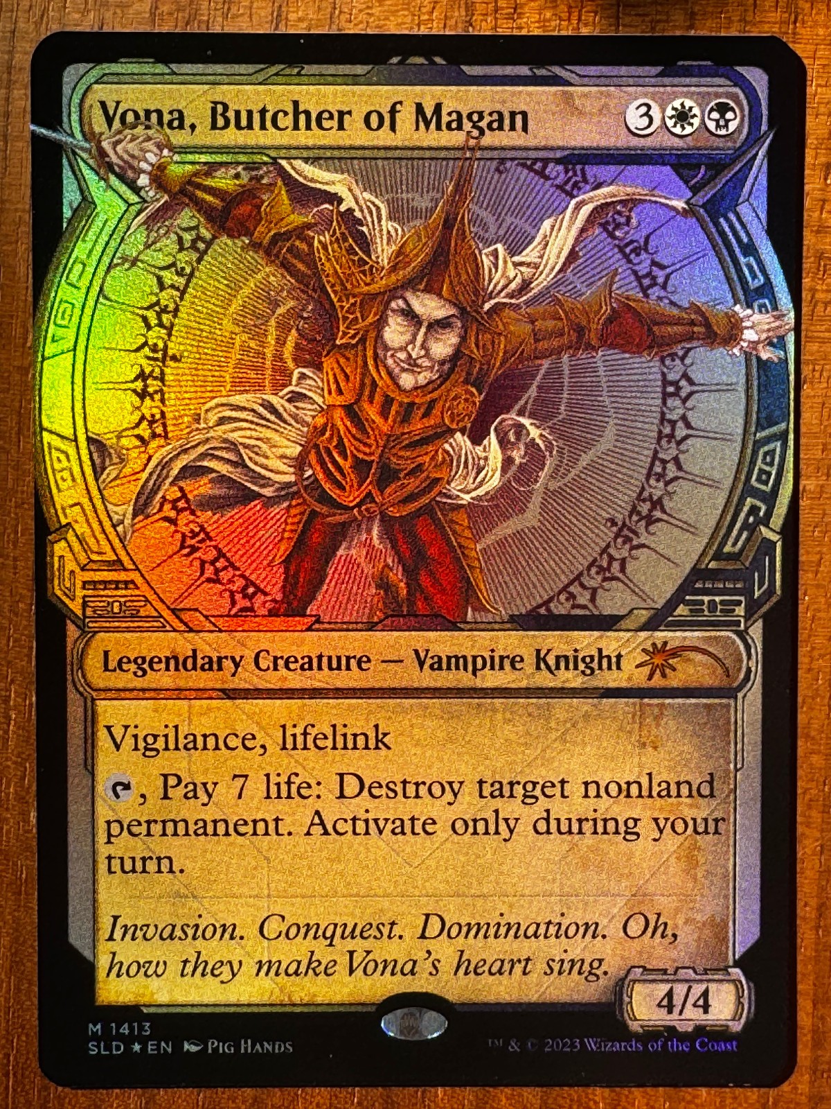 Vona, Butcher of Magan [Secret Lair Drop Series] MTG NM Foil