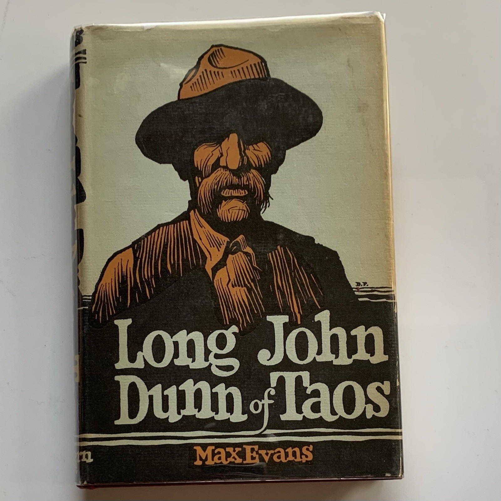 MAX EVANS / LONG JOHN DUNN OF TAOS 1ST EDITION 1959 SIGNED FIRST EDITION