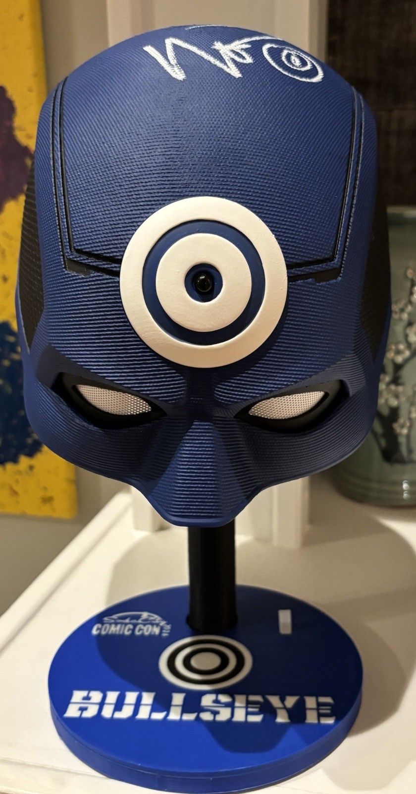 Daredevil Born Again Season 3 Bullseye Cowl Wilson Bethel Autograph TV JSA COA