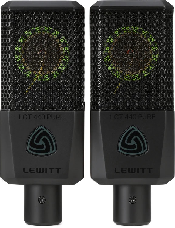 Lewitt LCT 440 Pure Condenser Microphones - Stereo Pair
