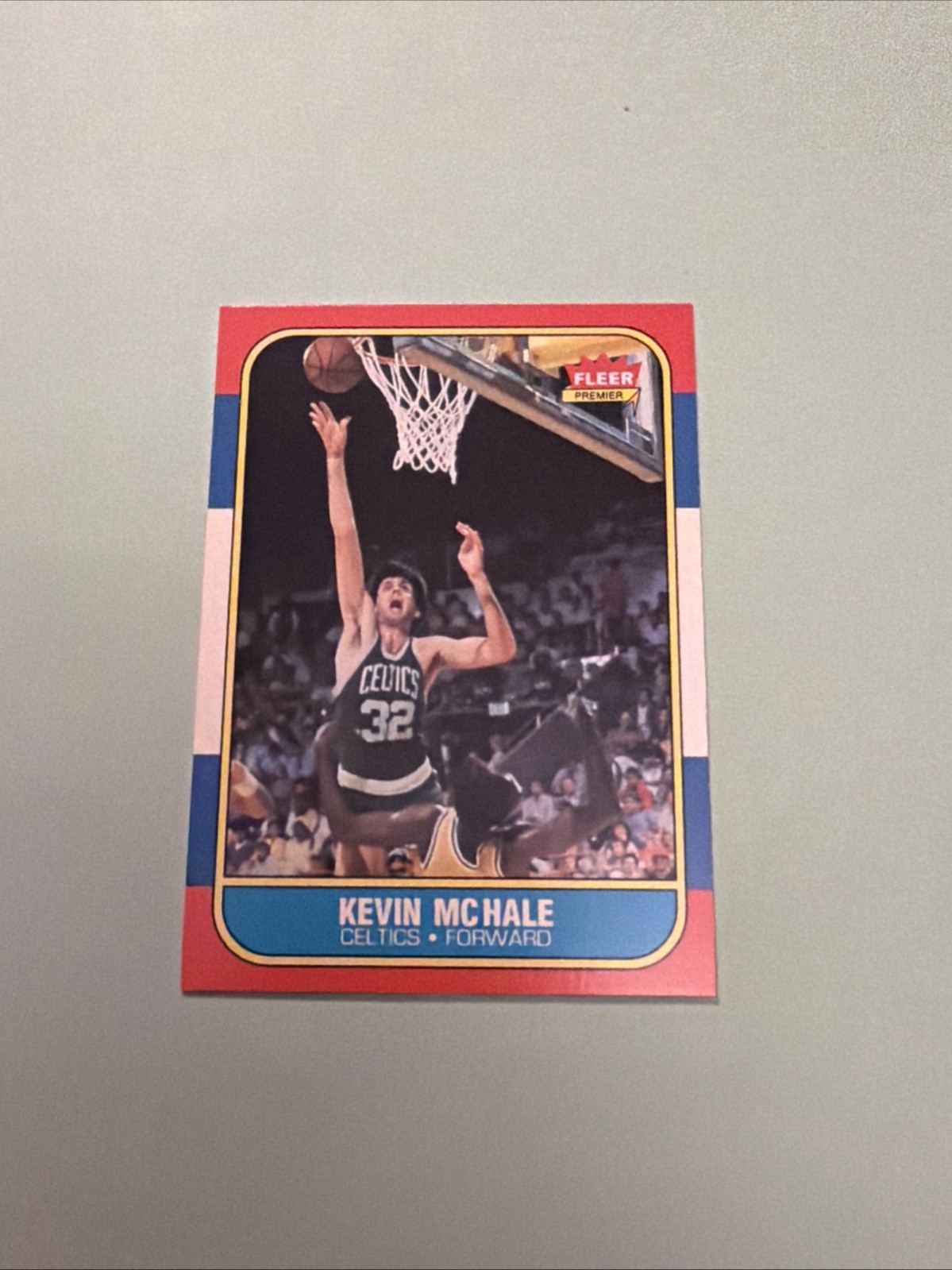 1986-87 Fleer #73 Kevin McHale Boston Celtics 1986-87 Fleer #73 Kevin McHale Boston Celtics