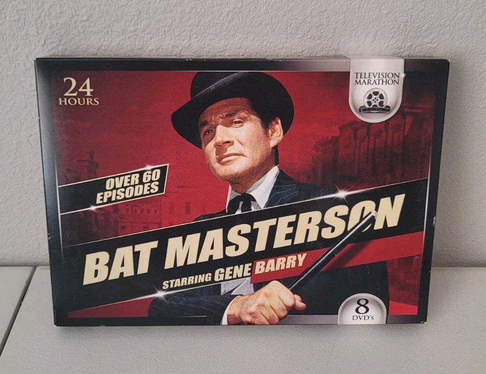 Bat Masterson TV Series (24 Hour Marathon Collection) Movies Inside Are Sealed
