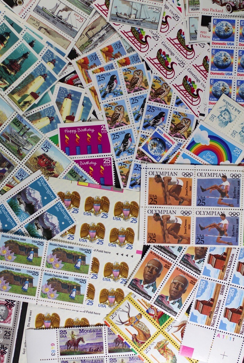 UNITED STATES Discount Postage Stamps MNH Below Face, FACE VALUE $250 UNITED STATES Discount Postage Stamps MNH Below Face, FACE VALUE $250