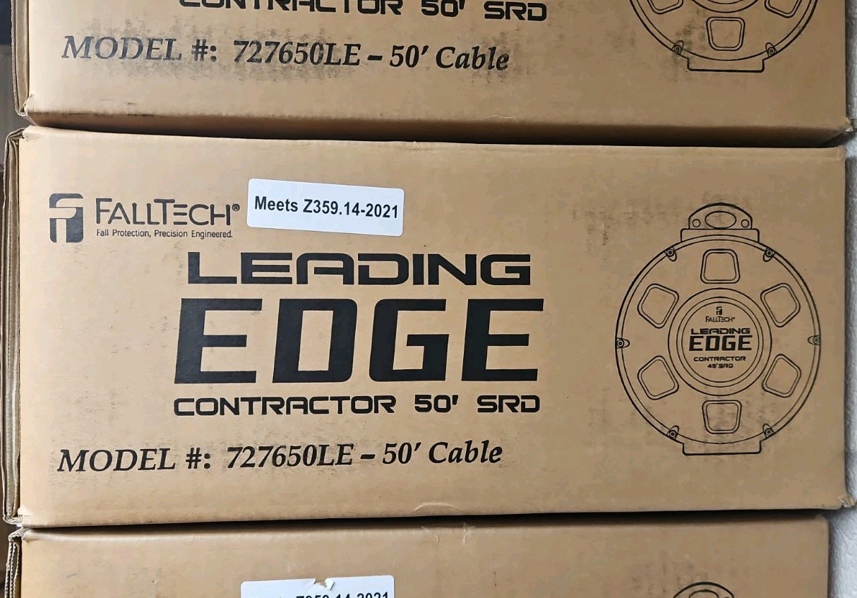 New In Box - FallTech Self Retracting Device Model 727650LE New In Box - FallTech Self Retracting Device Model 727650LE