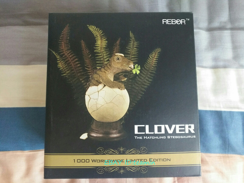 Rebor The Hatchling Stegosaurus Baby Clover Limited Resin Dinosaur Model Stock