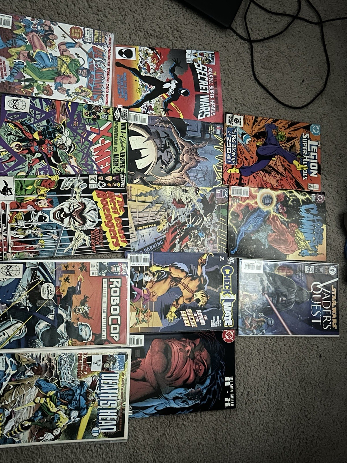 Marvel and dc and some extras missed lot Marvel and dc and some extras missed lot