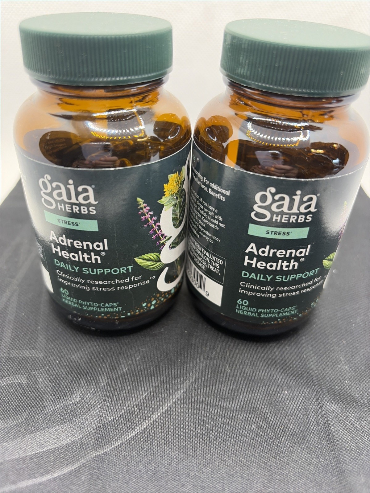 Gaia Herbs Adrenal Health Daily Support/ Stress 2️⃣ Packs Exp 01/2029 Gaia Herbs Adrenal Health Daily Support/ Stress 2️⃣ Packs Exp 01/2029