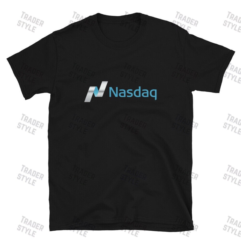 Nasdaq Logo T-shirt stock investor trader gift tee
