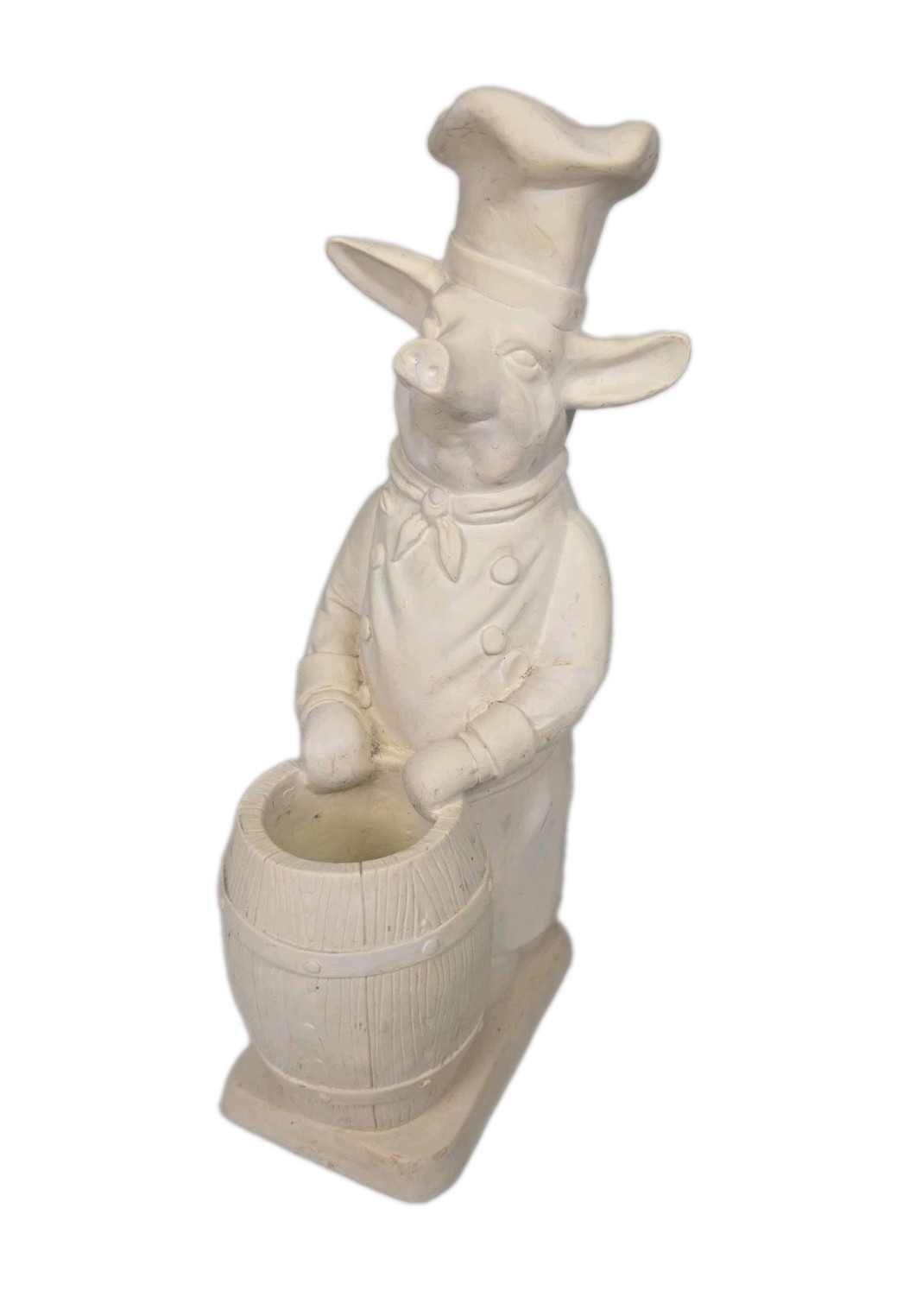 Vintage 1997 Fleur De Lis Pig Chef Utensil Holder Country Kitchen 49 Vintage 1997 Fleur De Lis Pig Chef Utensil Holder Country Kitchen 49