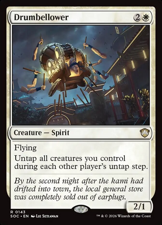 Drumbellower 143 NM Secrets of Strixhaven Commander MTG