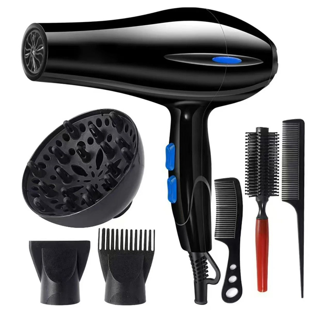 Hair Dryer 1800W Professional Powerful Hair Dryer Heating Hot And Cold
