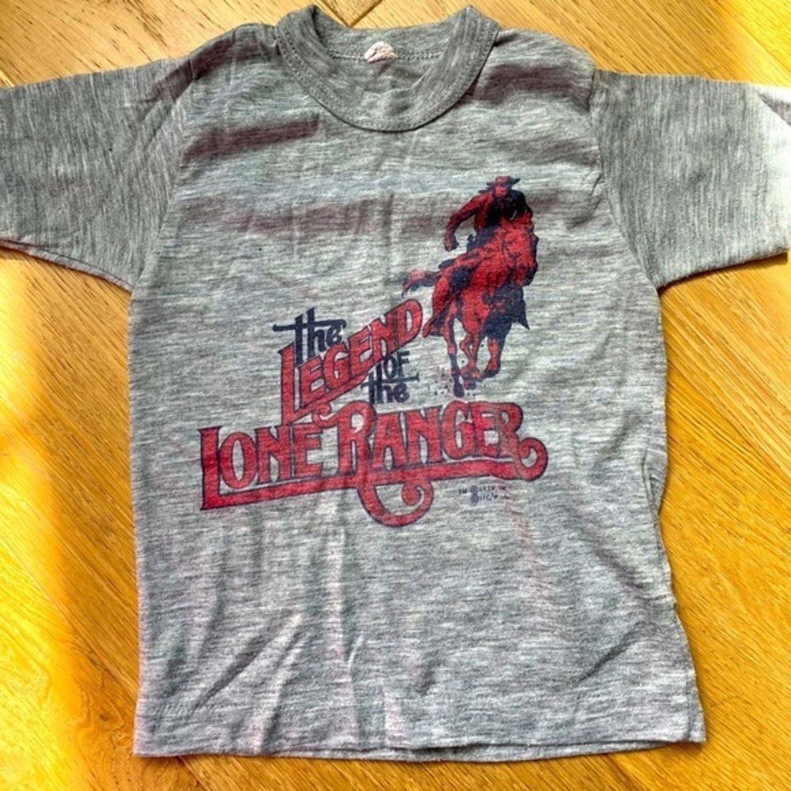 1980 vintage lone ranger t-shirt toddler 3/4 1980 vintage lone ranger t-shirt toddler 3/4