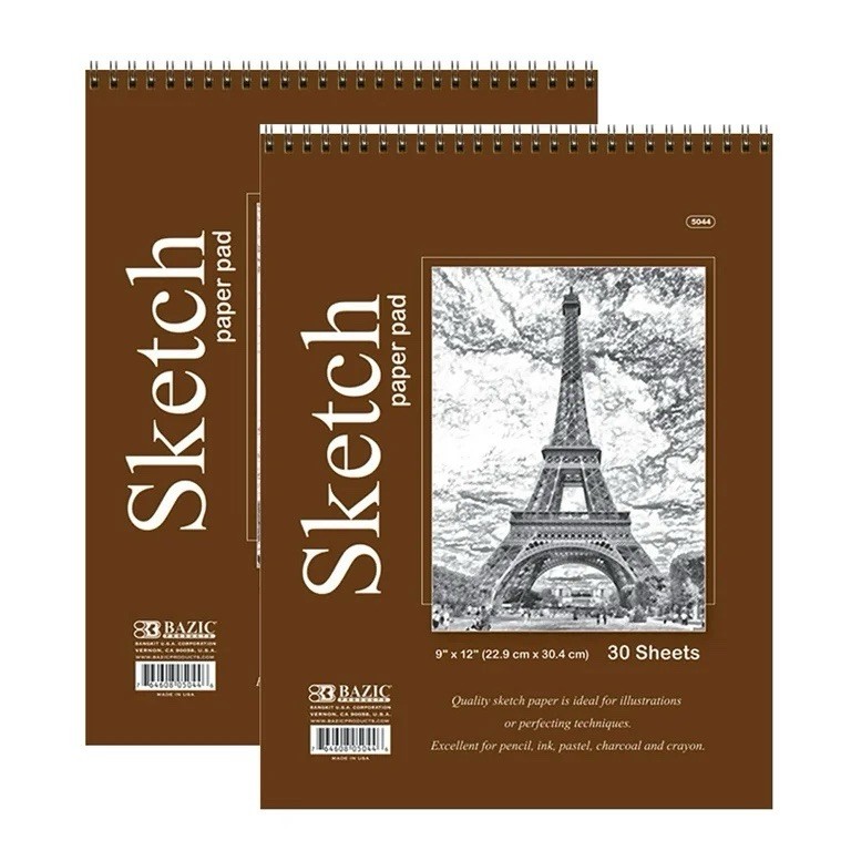 BAZIC Sketch Pad 30 Sheets 9\ BAZIC Sketch Pad 30 Sheets 9\