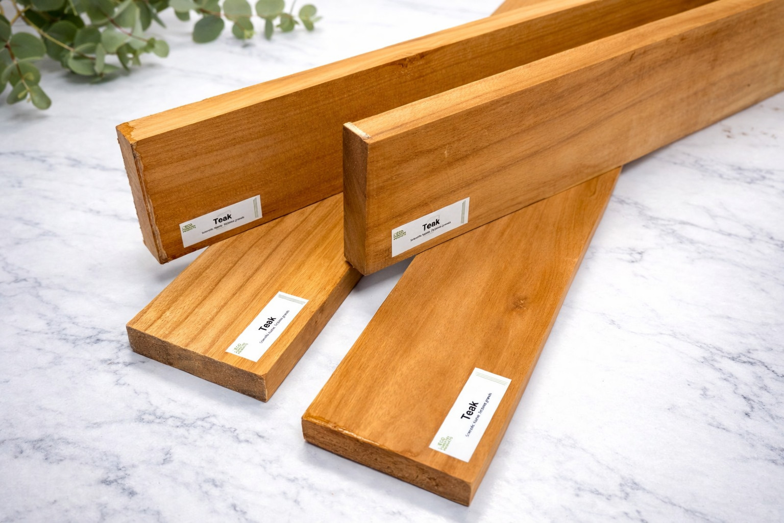 Teak Wood planks  3/4\