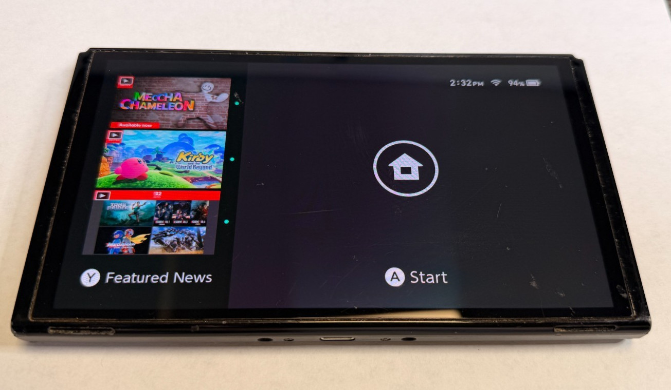 DEFECTIVE FOR PARTS AS IS Nintendo Switch OLED Console Tablet Only HEG-001 DEFECTIVE FOR PARTS AS IS Nintendo Switch OLED Console Tablet Only HEG-001