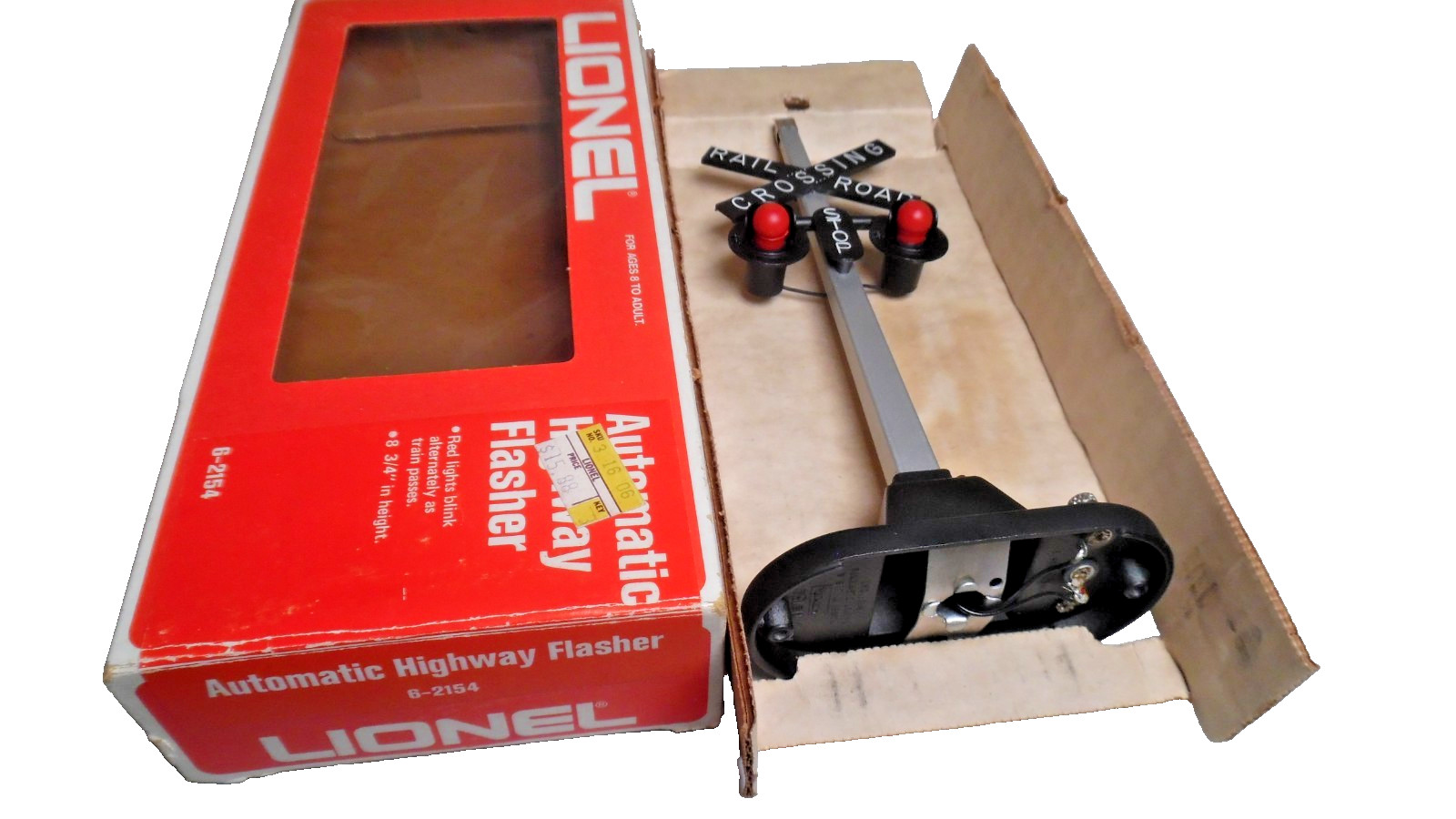 Lionel 2154 Automatic Highway Flasher Excellent Condition /Org Box No Inst &153C Lionel 2154 Automatic Highway Flasher Excellent Condition /Org Box No Inst &153C