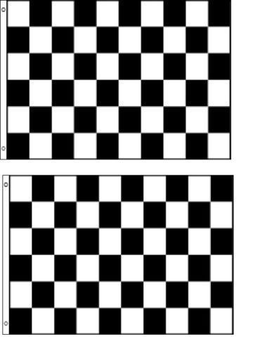 Pack of 2 Checkered Black & White Race Flag 2 x 3 Ft-On Sale