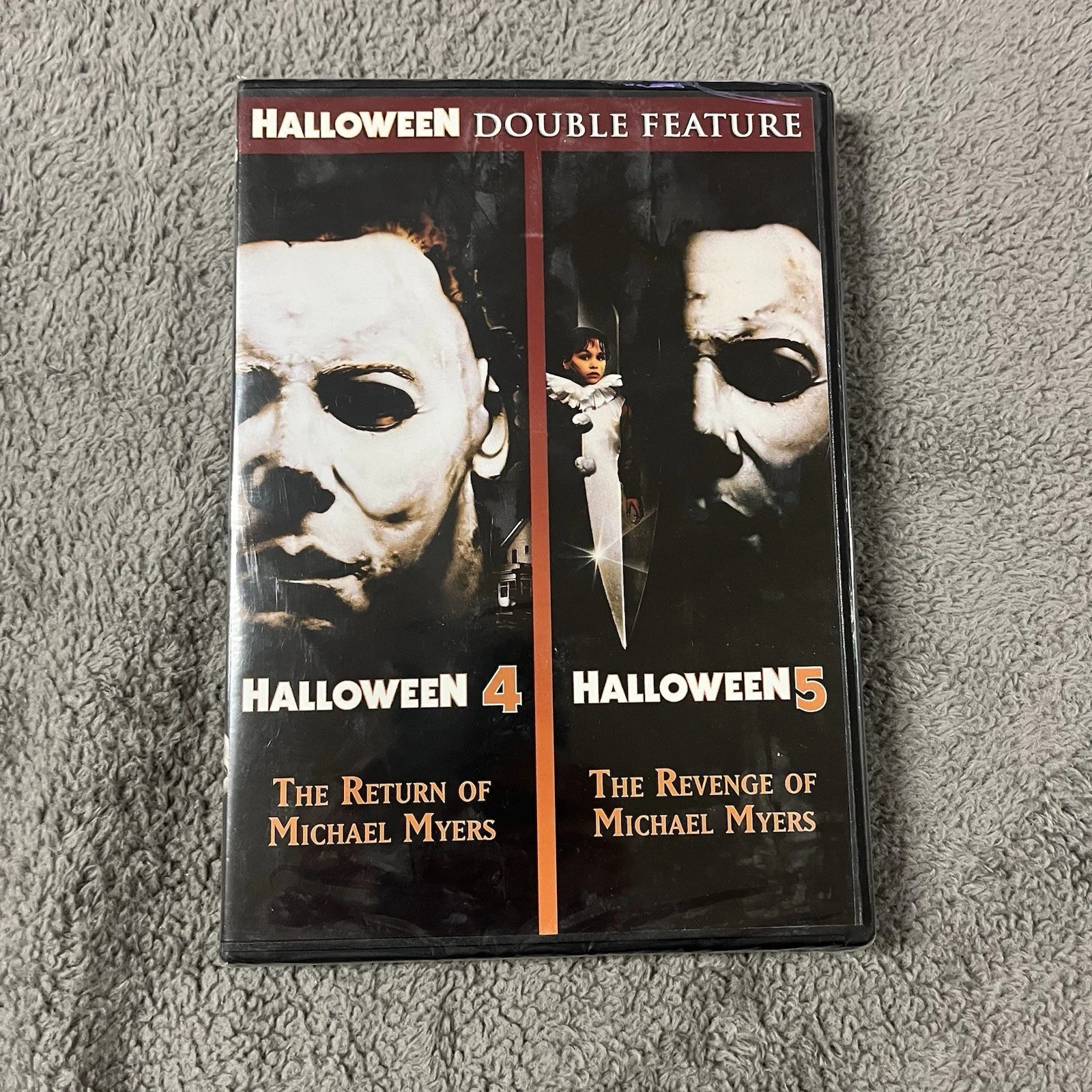 Halloween 4 & 5 Double Feature Dvd Michael Myers Rare Brand New Sealed Halloween 4 & 5 Double Feature Dvd Michael Myers Rare Brand New Sealed