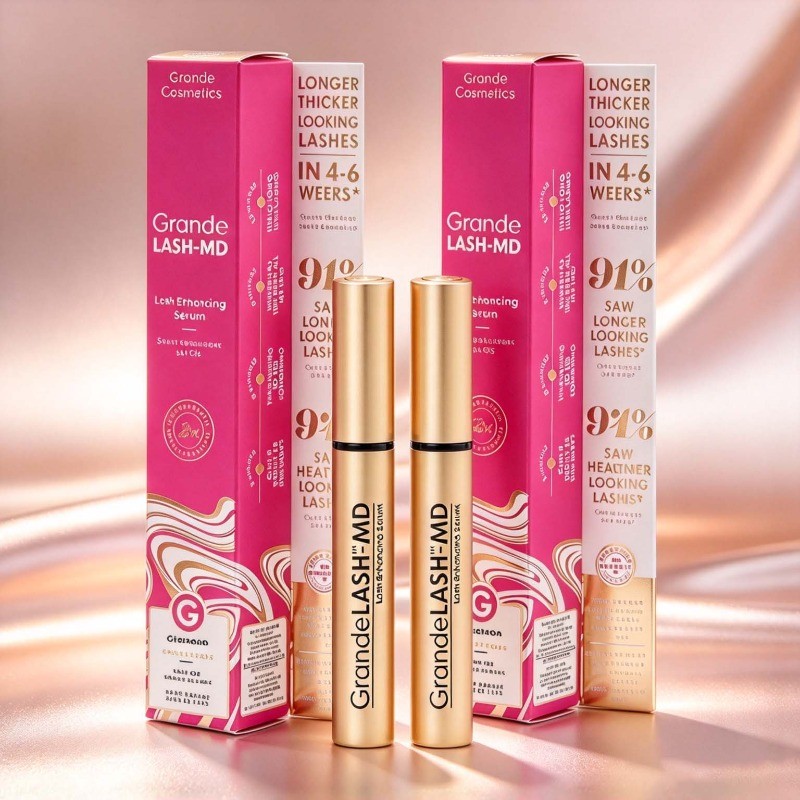 2PACK Grande LASH-MD Grande Lash Enhancing Serum 4ML 6 month Supply Newest