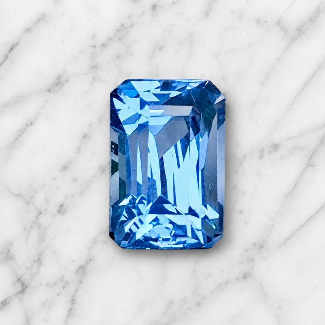 0.92 carat Blue Cobalt Spinel from Tanzania [ natural unheated untreated ]