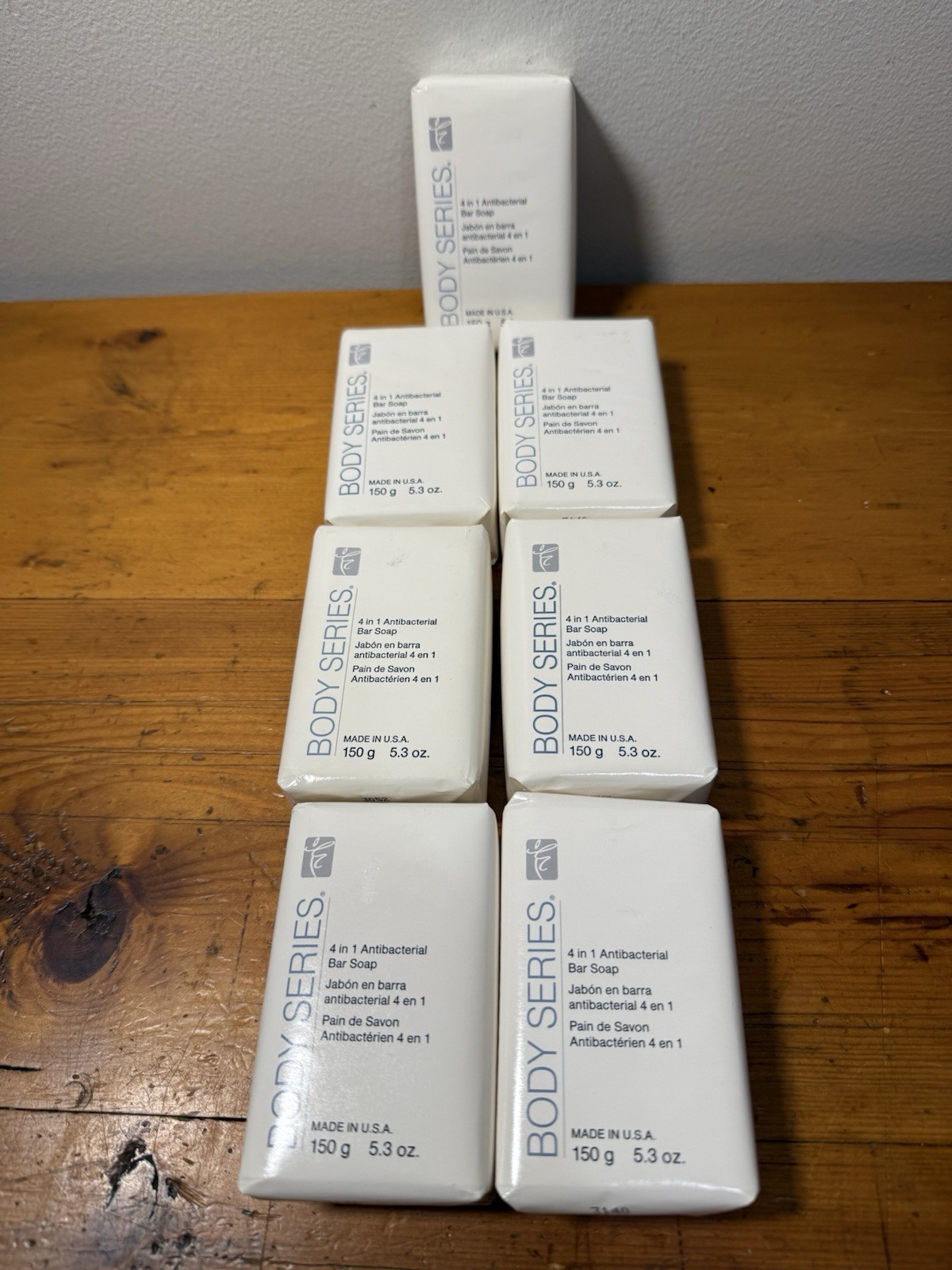 VTG AMWAY Body Series 4 in 1 Antibacterial Bar Soap W/ Triclocarban 1% ~ 7 Bars VTG AMWAY Body Series 4 in 1 Antibacterial Bar Soap W/ Triclocarban 1% ~ 7 Bars