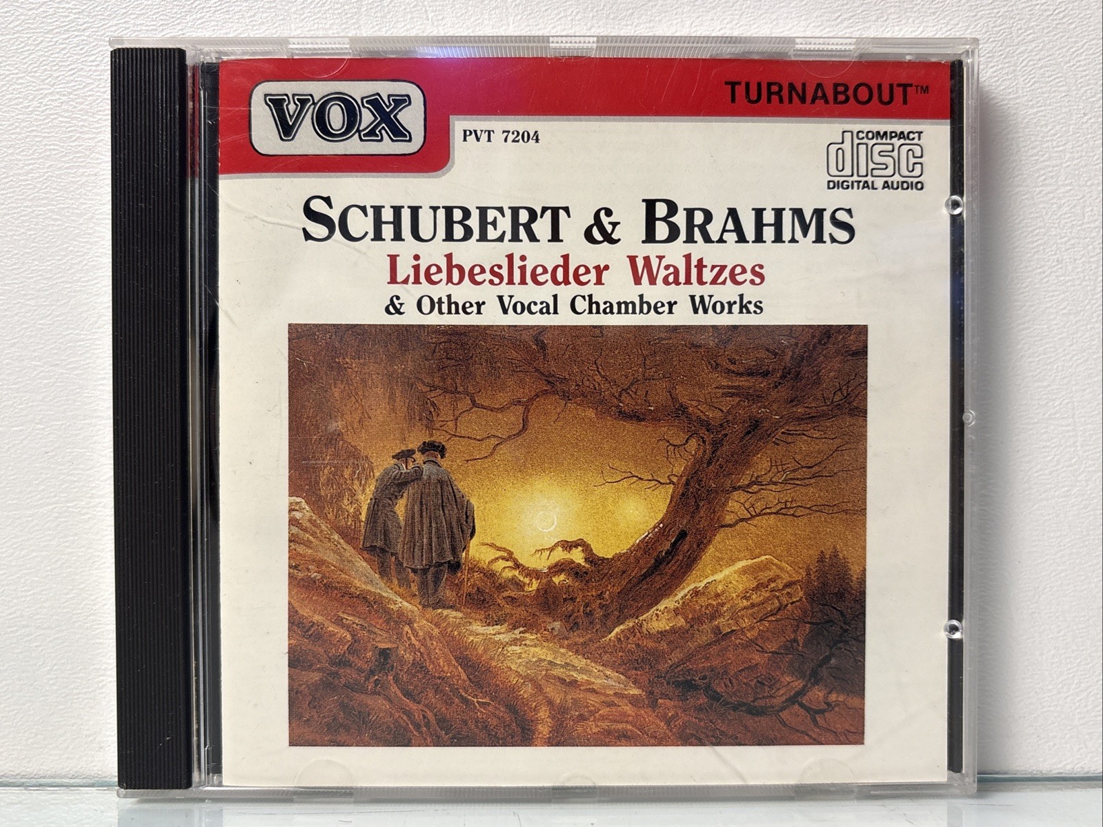 Schubert & Brahms Liebeslieder Waltzes Vocal Chamber Works Vox CD Tested Schubert & Brahms Liebeslieder Waltzes Vocal Chamber Works Vox CD Tested