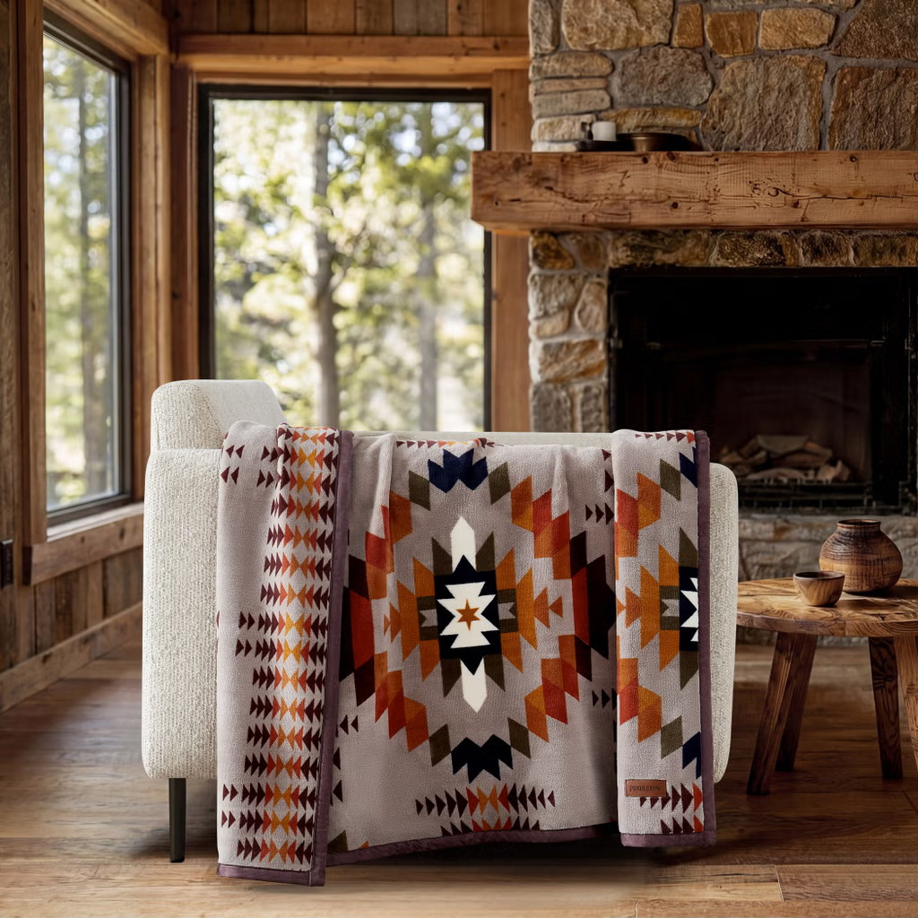Pendleton Reversible Plush Soft Throw 50