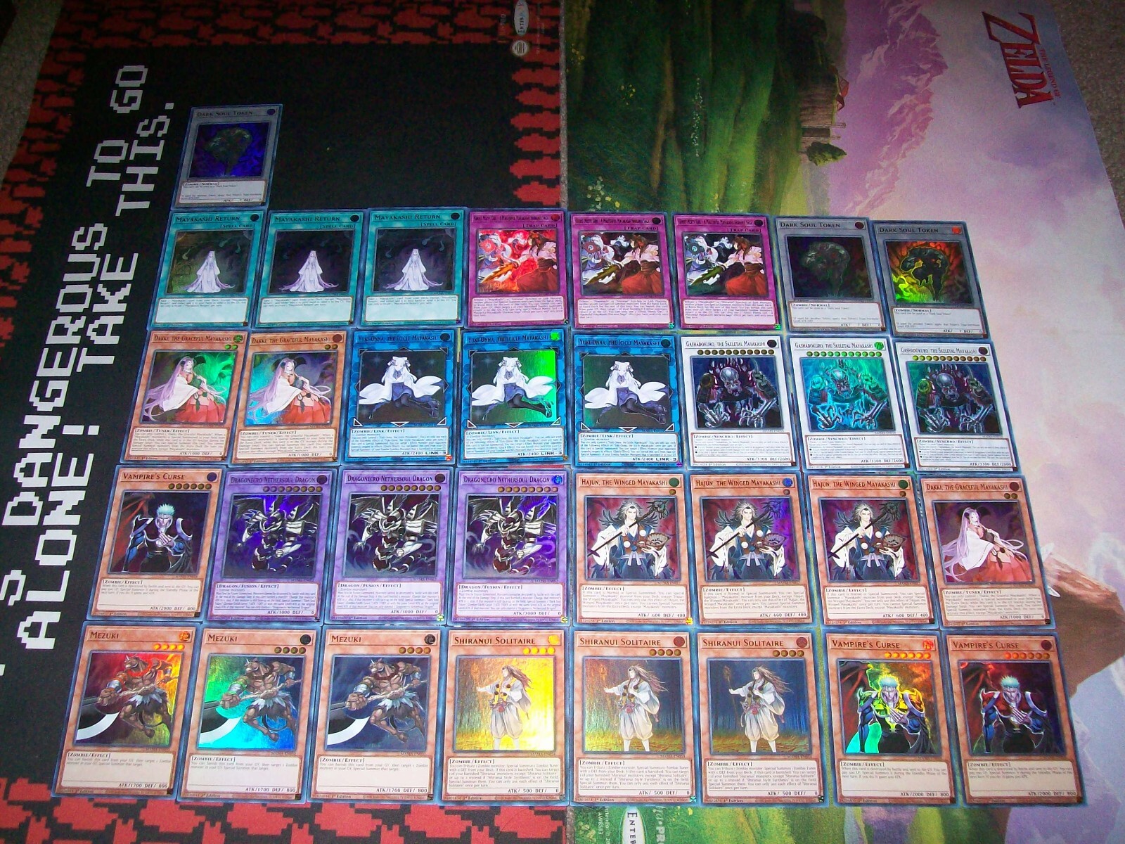 33 Card Mayakashi Zombie Deck Core Mezuki Nethersoul MAMA Yu-Gi-Oh 33 Card Mayakashi Zombie Deck Core Mezuki Nethersoul MAMA Yu-Gi-Oh