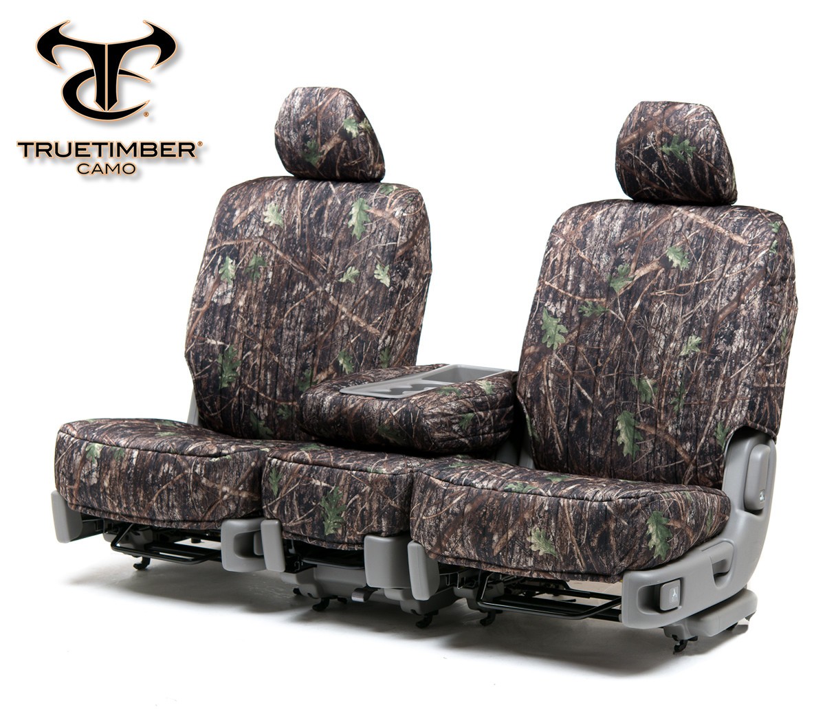 Seat Covers for 2022-2026 Chevy Silverado ZR2 Crew Full Set in True Timber Camo