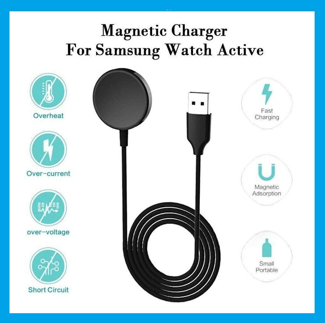 New Wireless Magnetic Charger For Samsung Galaxy Watch 4/3 Active 1/2 Classic