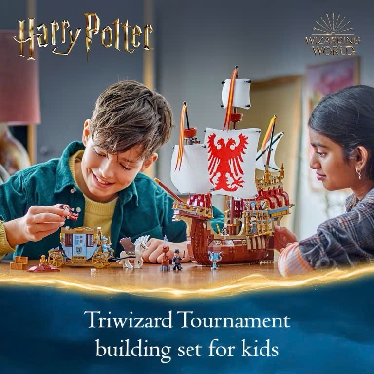 LEGO Harry Potter 76440 Triwizard Tournament The Arrival - New Sealed LEGO Harry Potter 76440 Triwizard Tournament The Arrival - New Sealed
