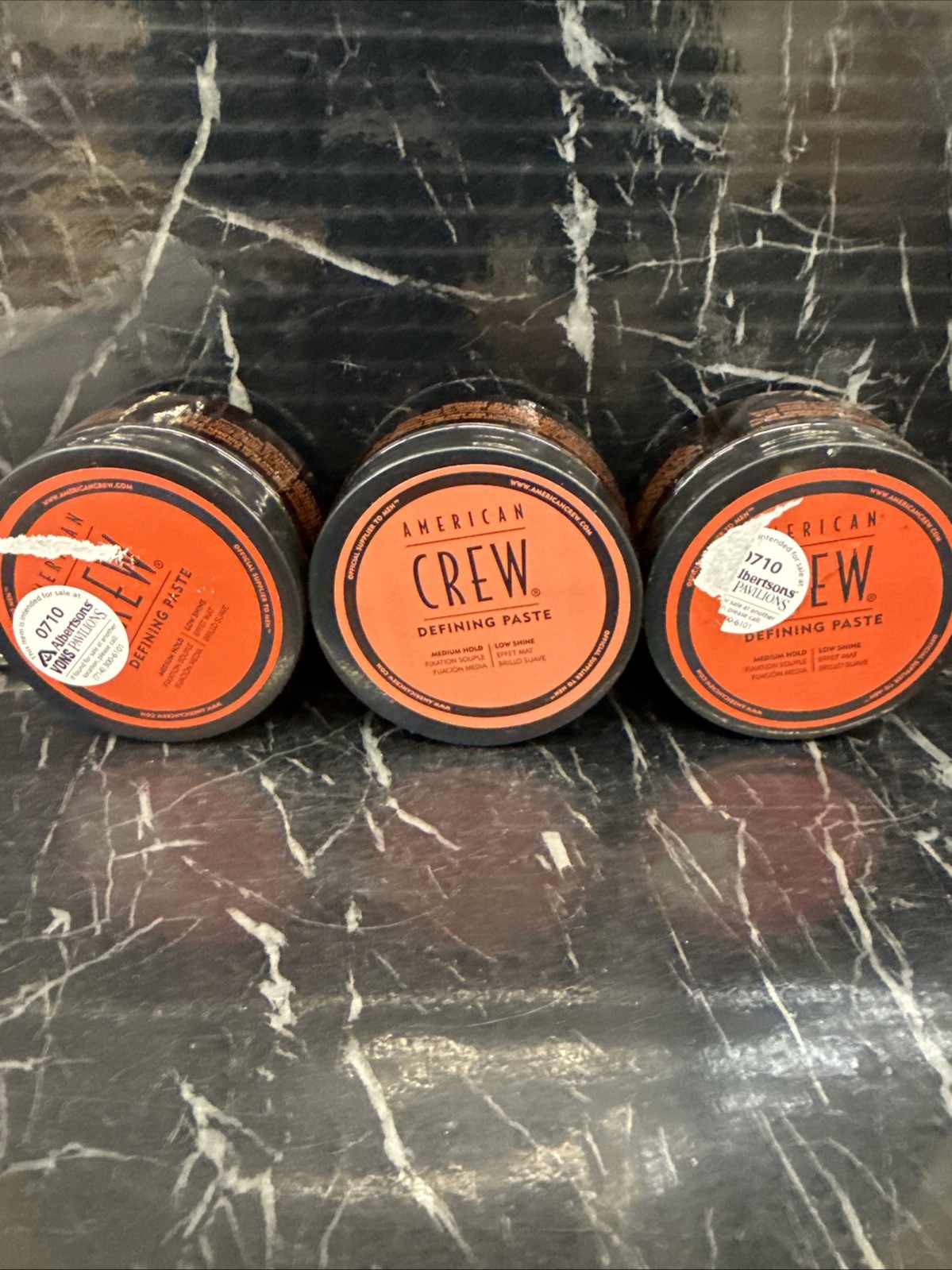 3x American Crew Defining Paste 3oz new