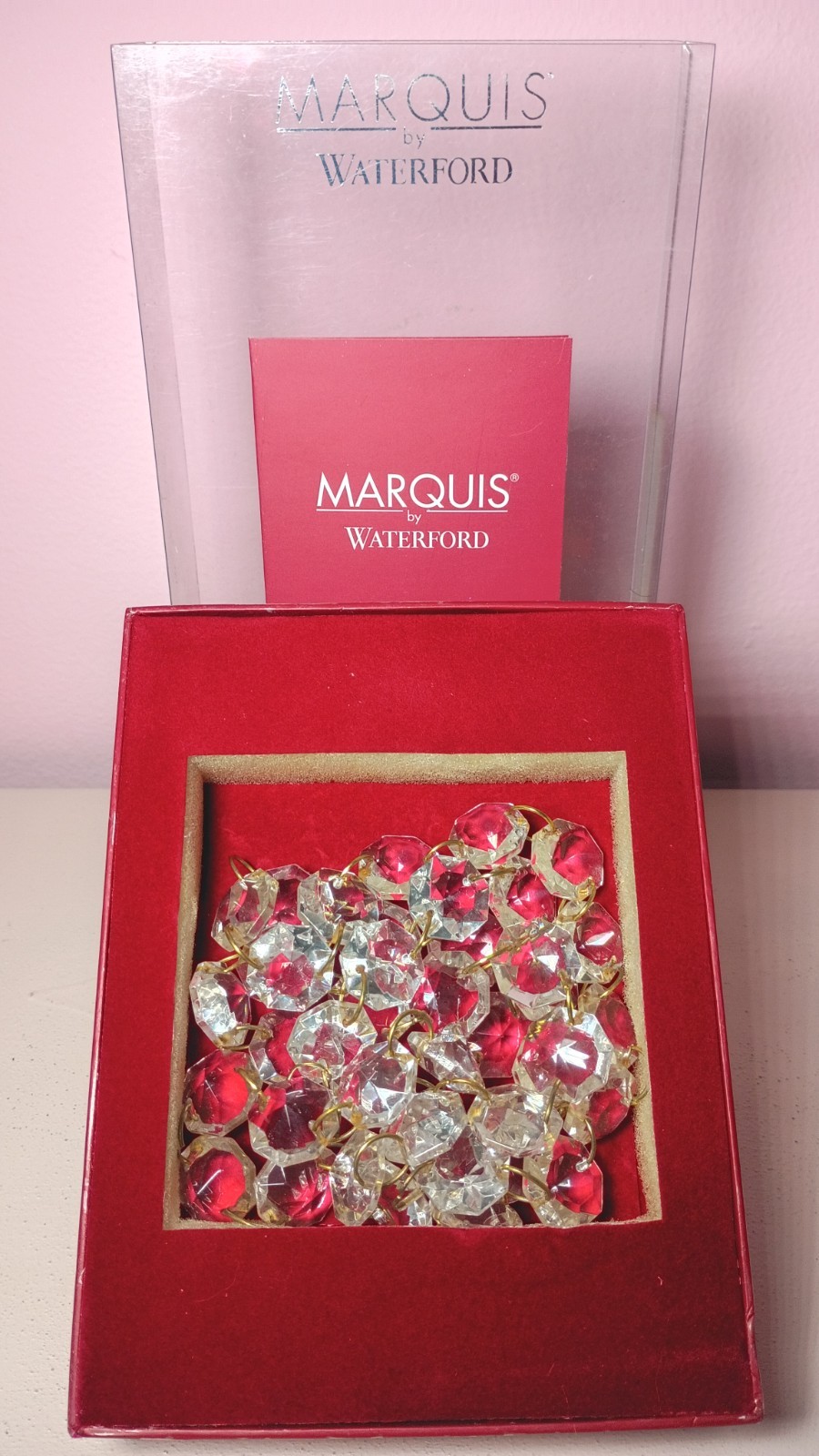 VINTAGE Marquis By Waterford Christmas Tree Garland Retired * Ultra Rare * 40 VINTAGE Marquis By Waterford Christmas Tree Garland Retired * Ultra Rare * 40