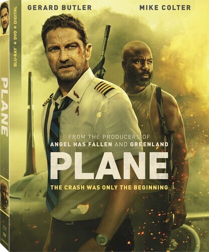 Plane - DVD, BLURAY new Butler Colter Slipcover