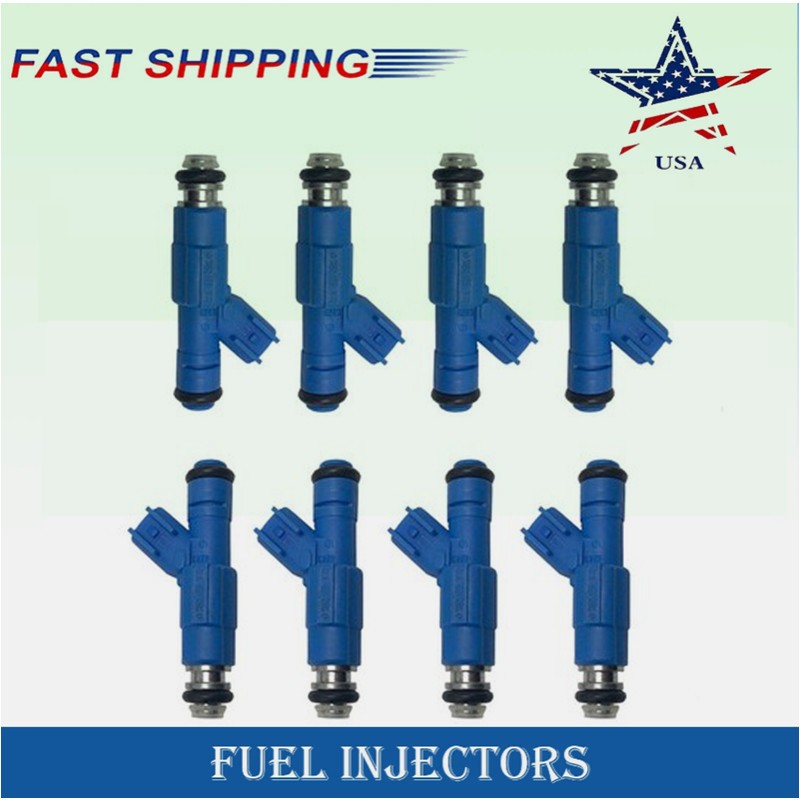 8X Upgraded Fuel Injectors For 2001-07 Dodge Dakota Durango Ram 1500 4.7L V8