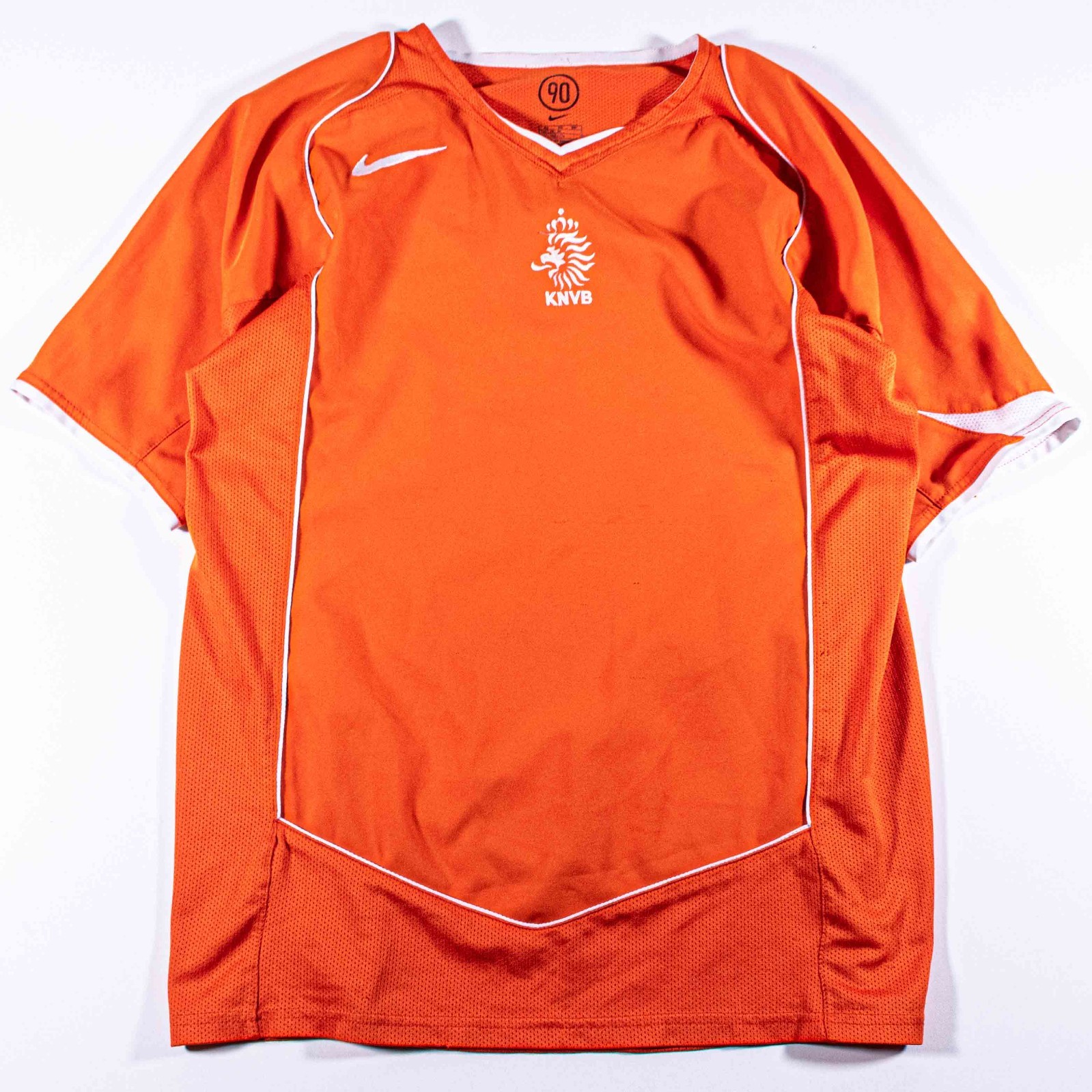 Vintage 2004 Netherlands Nike Home Soccer Jersey Euro 2004 Shirt Youth XL Boys