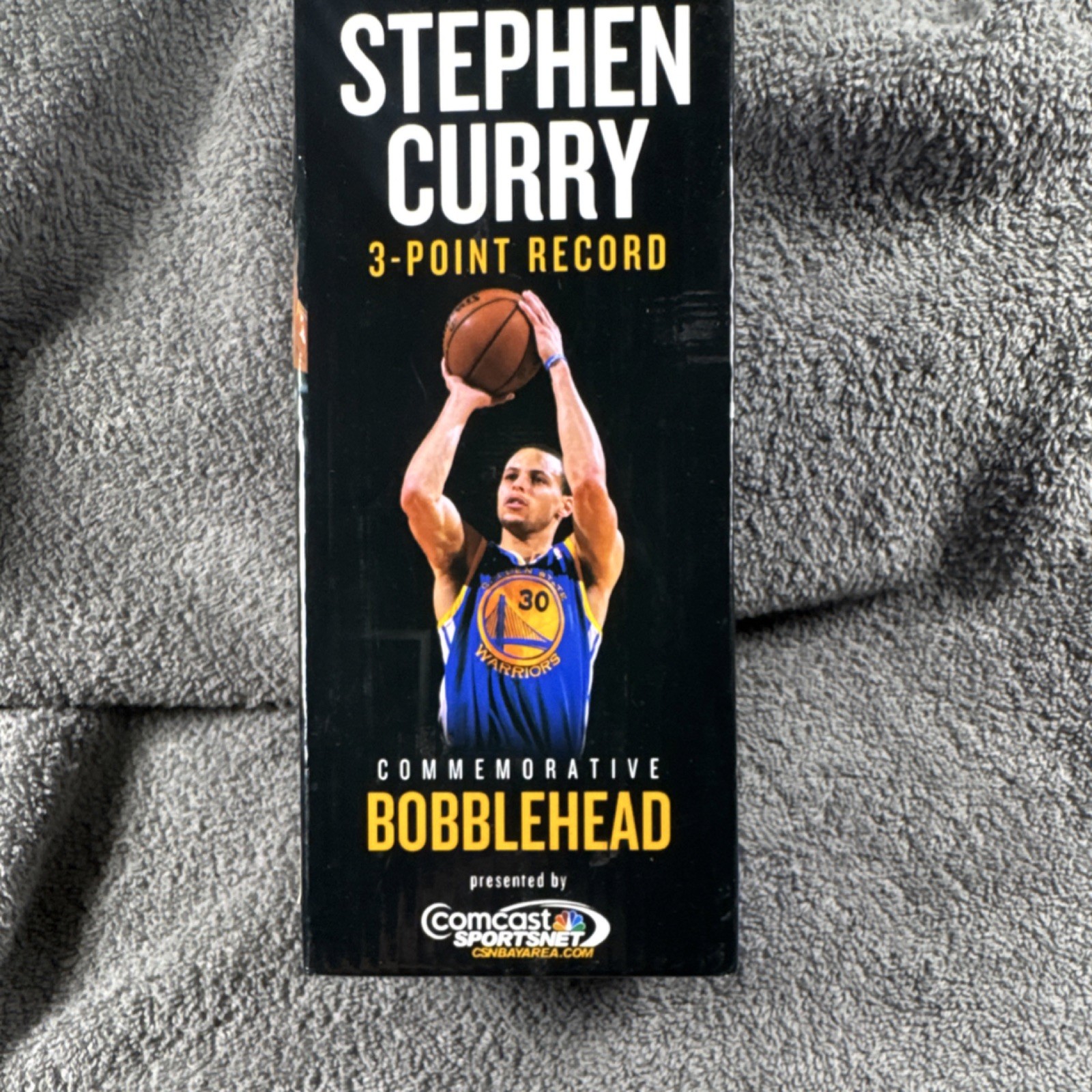 Stephen Curry 2012-13 NBA 272 Three Point Record Bobblehead Warriors SGA NIB Stephen Curry 2012-13 NBA 272 Three Point Record Bobblehead Warriors SGA NIB