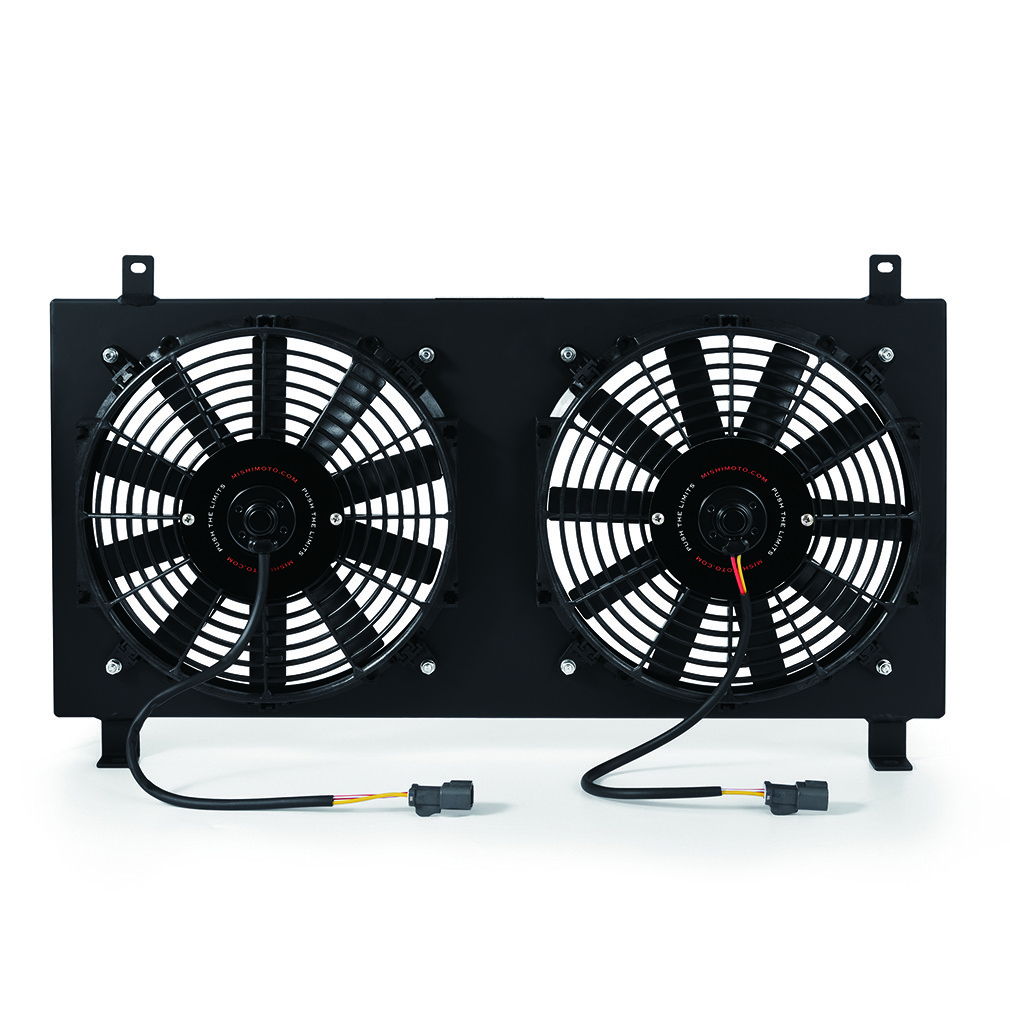Mishimoto Aluminum Fan Shroud Kit  Compatible With   Acura RSX 2002-2006, Black