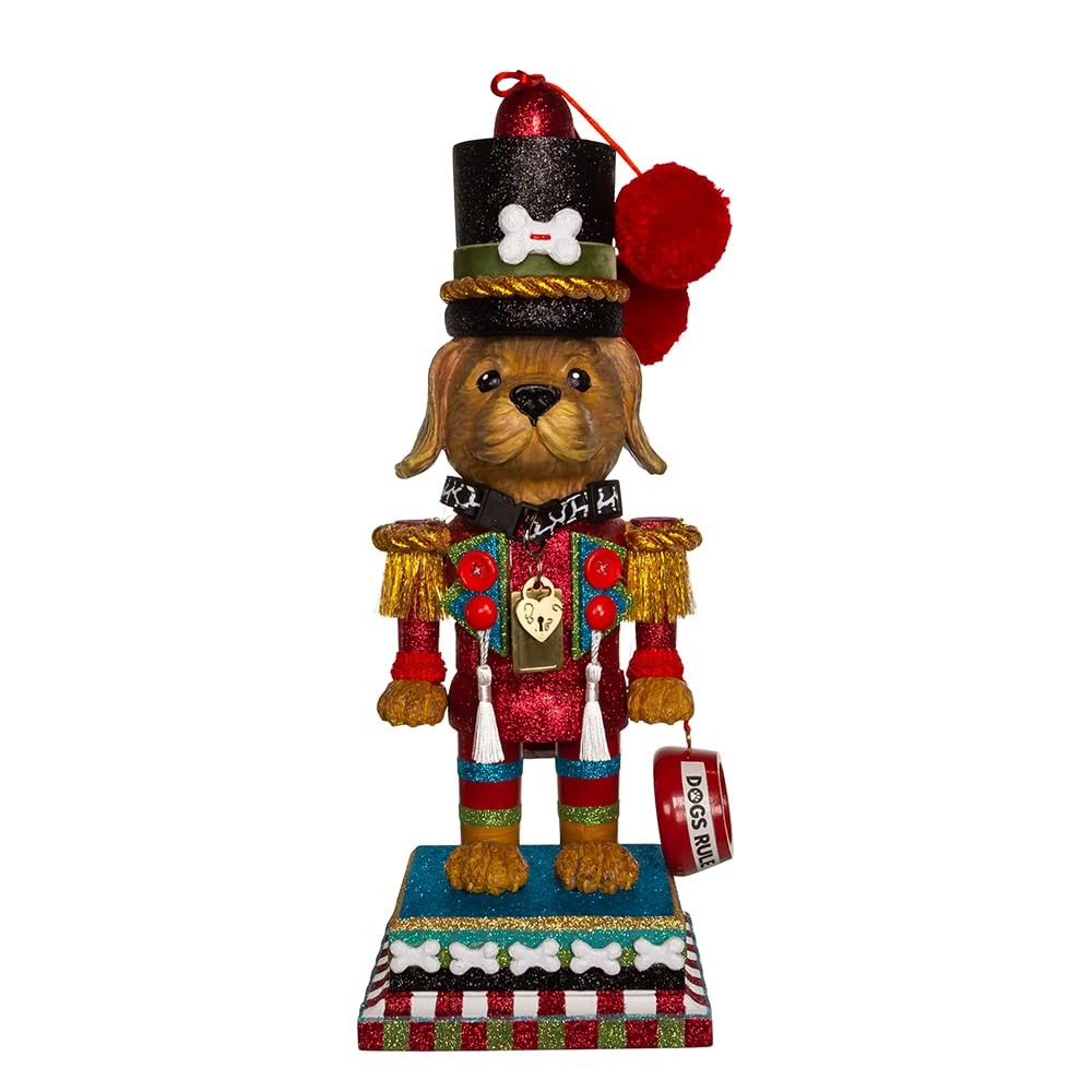 Kurt Adler 15-Inch Hollywood Dogs Rule Nutcracker Kurt Adler 15-Inch Hollywood Dogs Rule Nutcracker