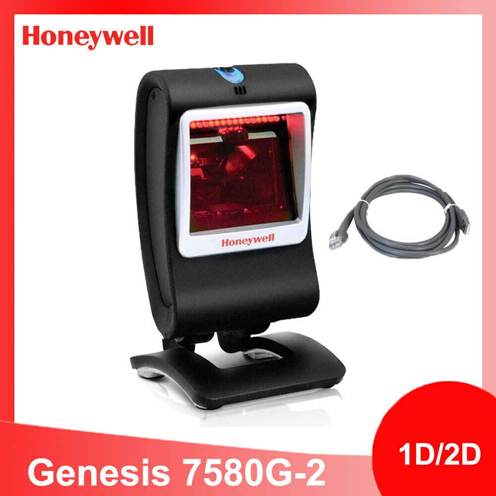 Honeywell Genesis 	7580G-2 Area-Imaging 2D Corded Barcode Scanner with USB Cable