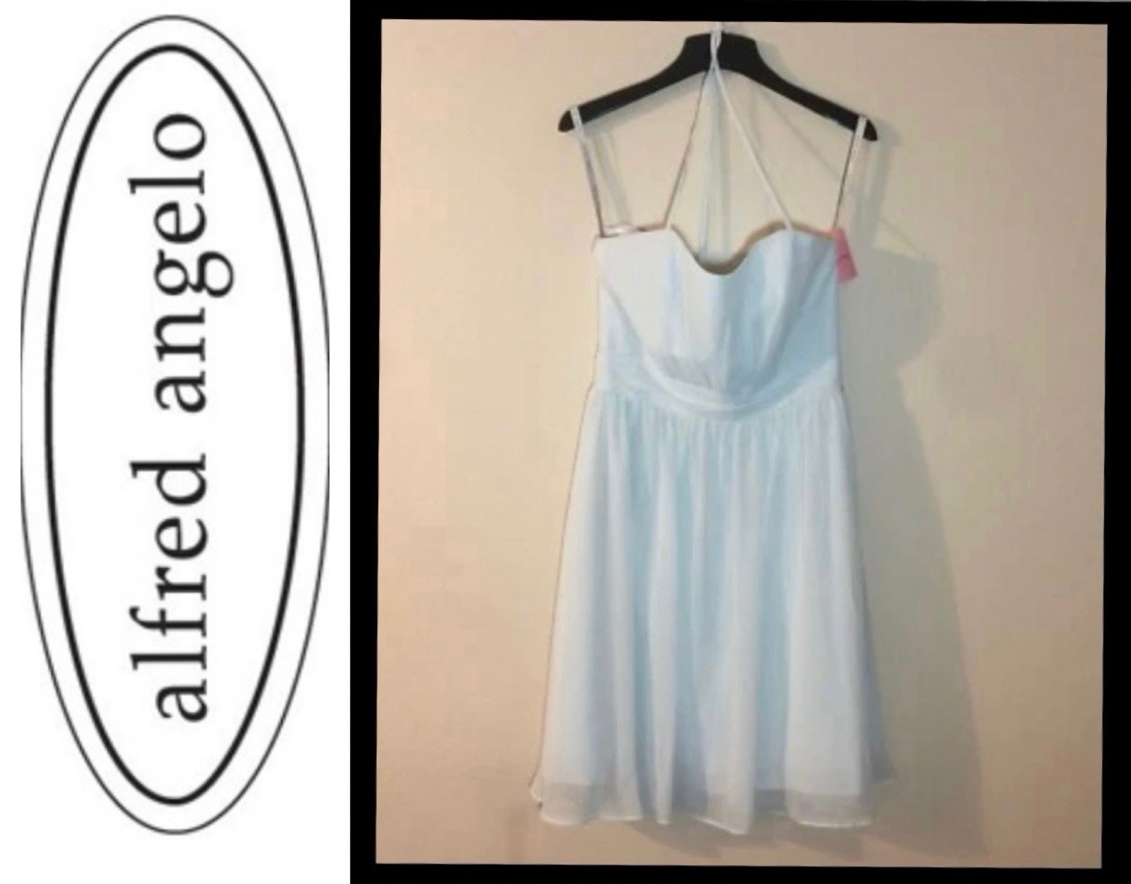 NWT Alfred Angelo Powder Bridal Occasion Party Dress Size 10 $99 New