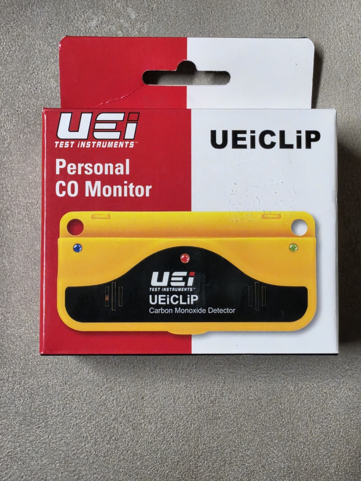 UEi Test Instruments UEi Clip CO Range 1-300PPM Personal Carbon Monoxide Monitor