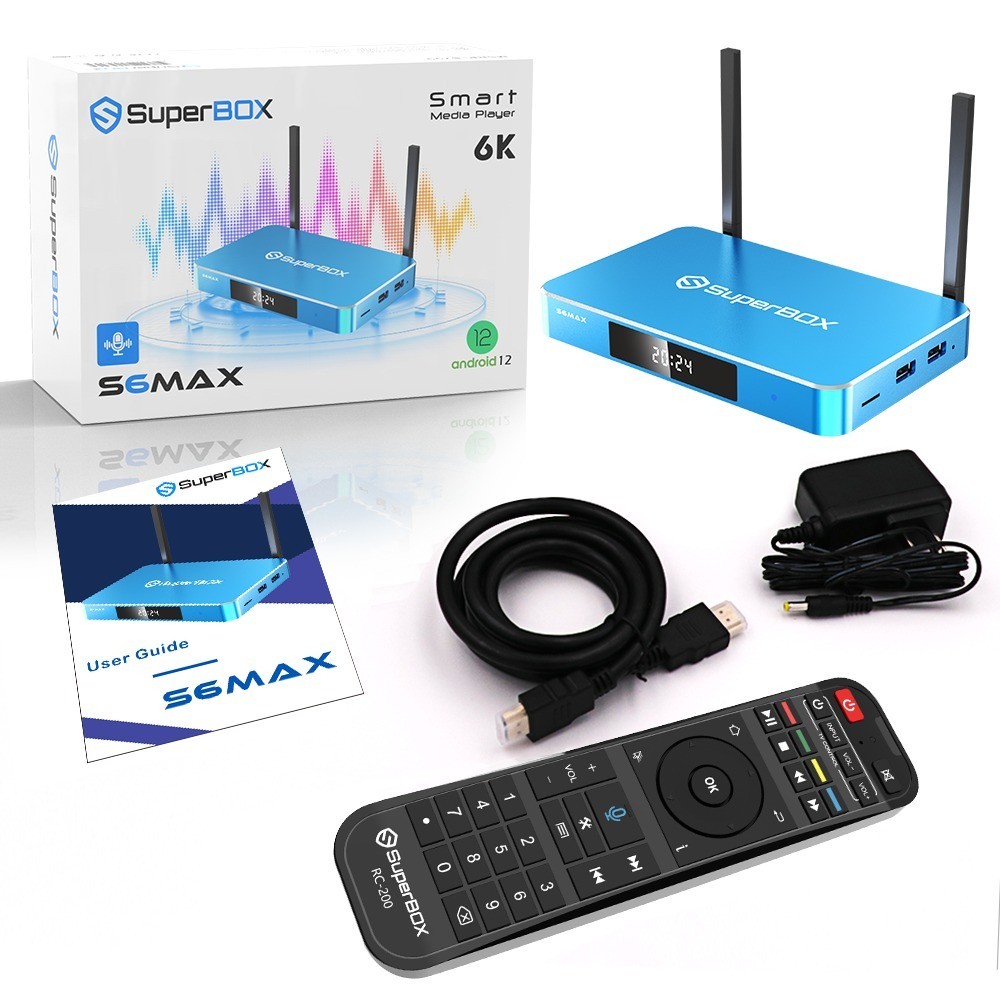 🔥 NEW RELEASE SUPERBOX S6 Max - Better Than S6 Pro, Fast  🔥