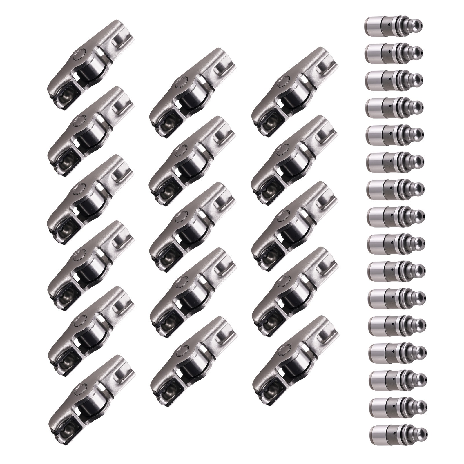 32x Inlet & Exhaust Rocker Arms w/ Valve Lifters Set for Jeep Liberty 2.8L 05-06