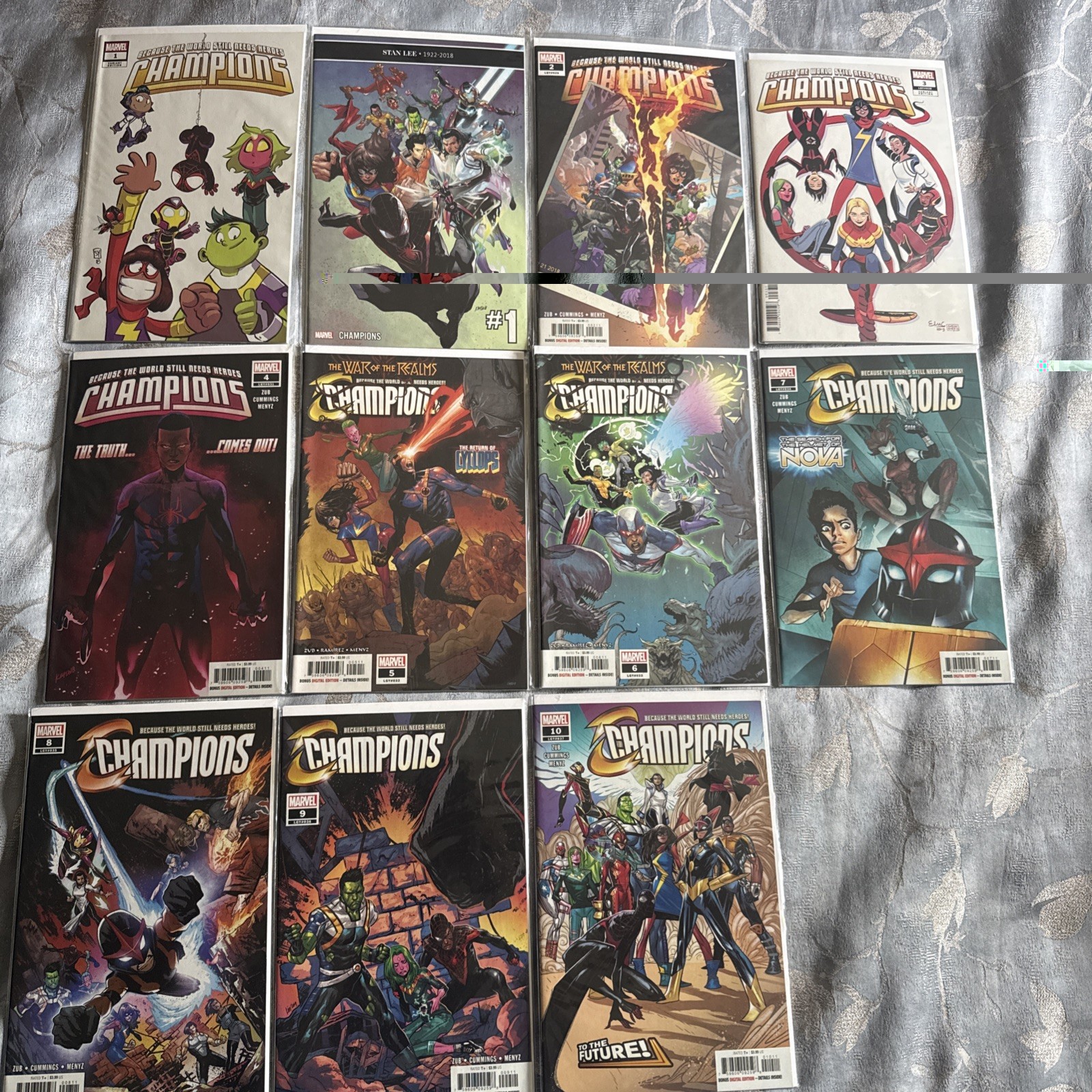 CHAMPIONS #1-10 Marvel Comics (2019) Zub & Cummings CHAMPIONS #1-10 Marvel Comics (2019) Zub & Cummings