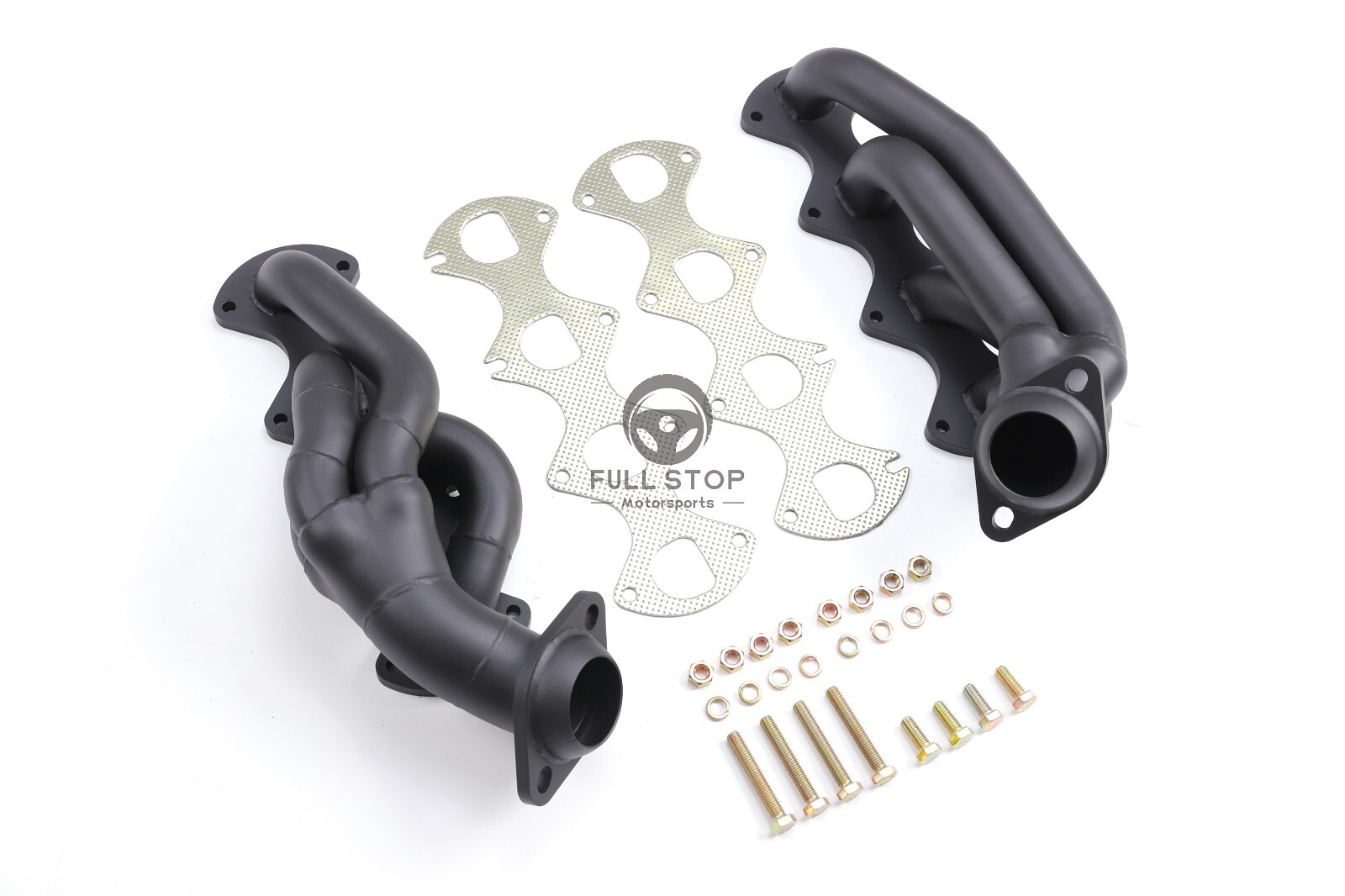 Ceramic Black Shorty Headers For 2004-2010 Ford F-150 5.4L V8 1-5/8 Ceramic Black Shorty Headers For 2004-2010 Ford F-150 5.4L V8 1-5/8