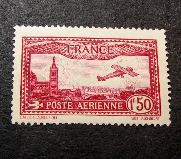 France Stamp Scott# C5 View of Marseille 1930-31 MNH C424 France Stamp Scott# C5 View of Marseille 1930-31 MNH C424