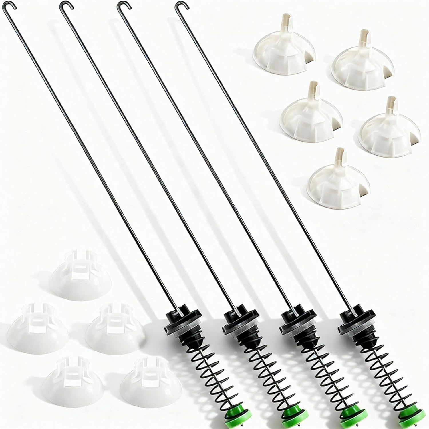 W11130362 4PCS Washer Suspension Rod Kit For Whirlpool WTW5000DW Washing Machine