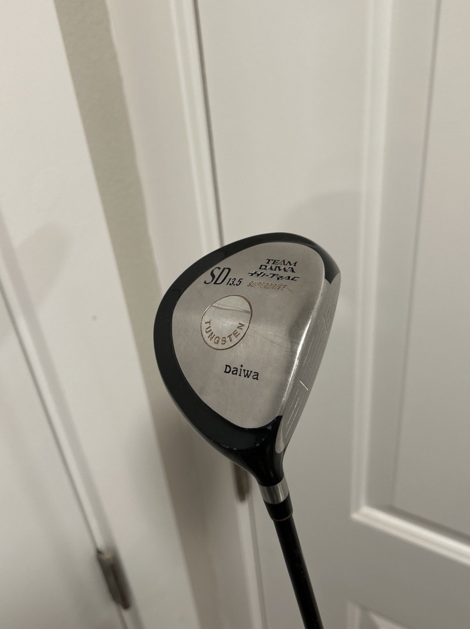 Team Daiwa Hi-Trac SD Fairway Wood 13.5 Degrees Regular Graphite Shaft RH